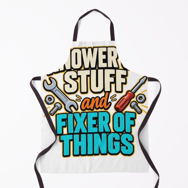 Item preview, Knower of Stuff Fixer of Things Handyman Tool Humor Design designed and sold by stmpdwrld.