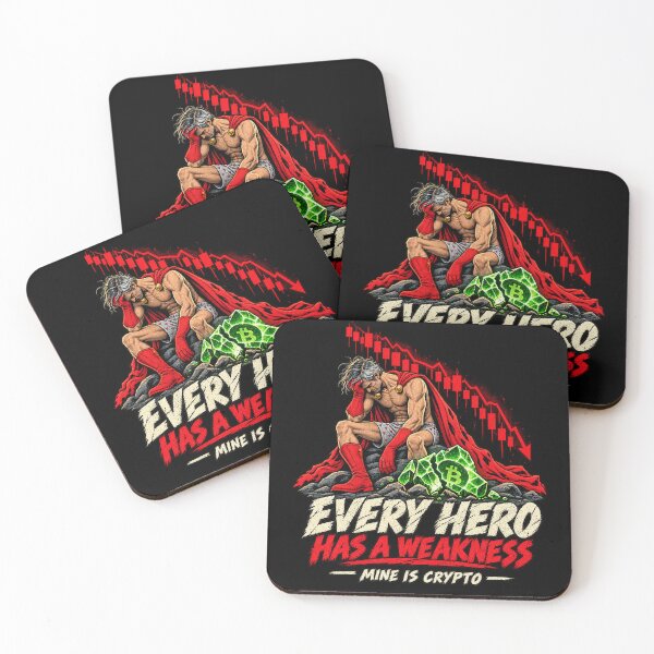 Item preview, Crypto Crash – Every Hero Has a Weakness designed and sold by Mizaideas.