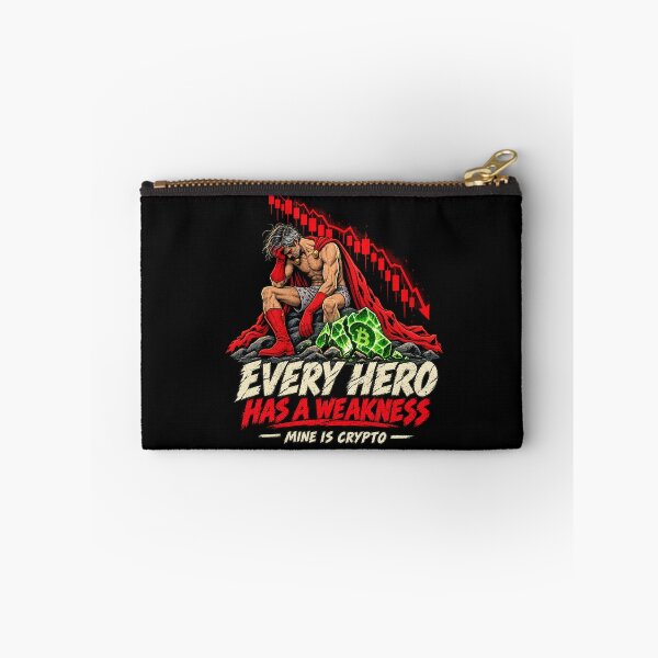Item preview, Crypto Crash – Every Hero Has a Weakness designed and sold by Mizaideas.