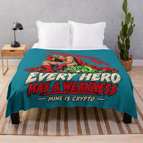 Item preview, Crypto Crash – Every Hero Has a Weakness designed and sold by Mizaideas.