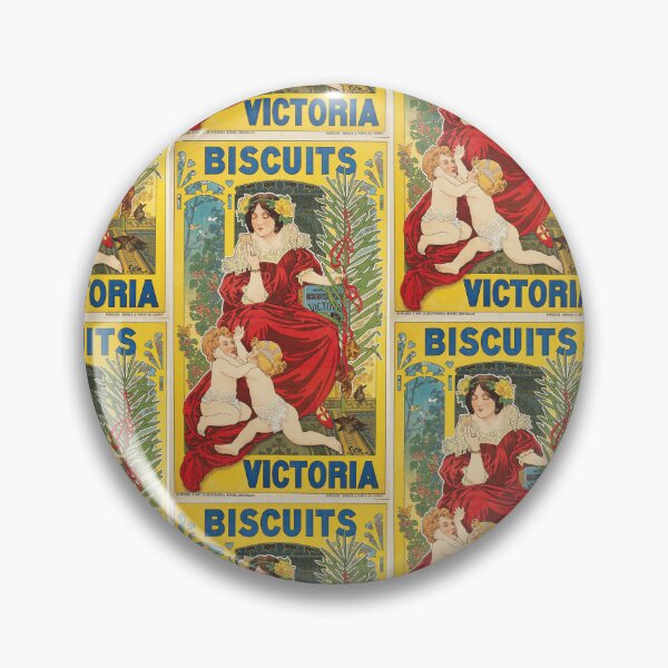 Item preview, Biscuits Victoria Belle Epoque Advertisement designed and sold by artofuniverse.