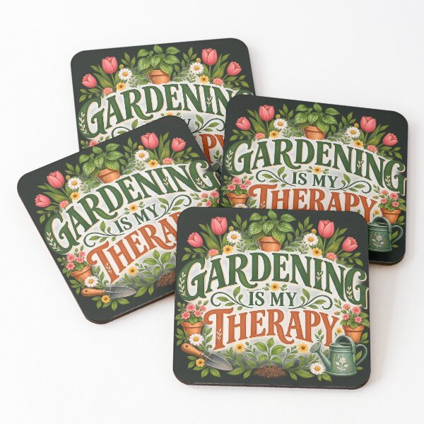 Item preview, Gardening Is My Therapy Vibrant Floral Botanical Plant Mom Design designed and sold by MCV-Designs.