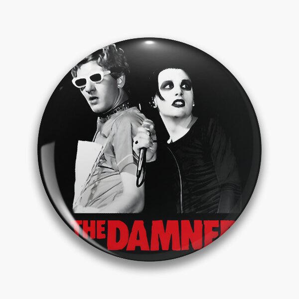 Item preview, The Damned Gothic Horror Inspired Graphic Design designed and sold by roydevstore.