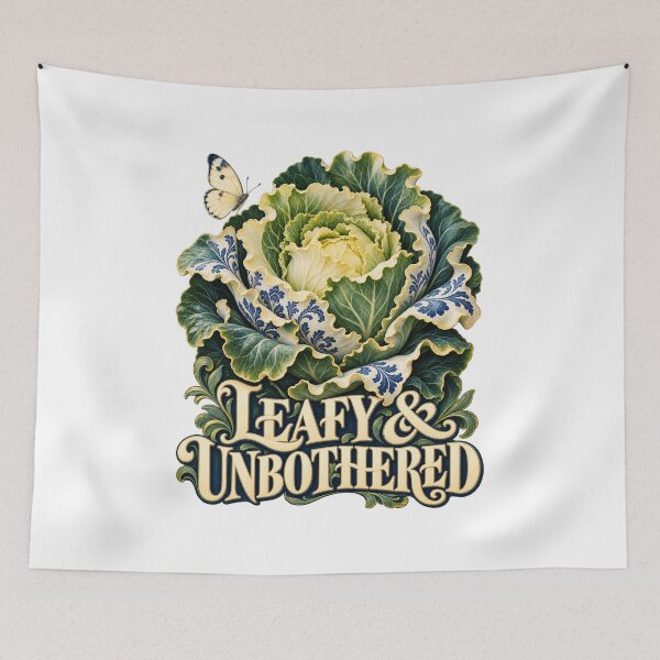 Item preview, Cabbage Porcelain Leafy and Unbothered designed and sold by TeNovaStudio.