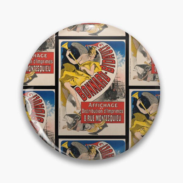 Item preview, Bonnard Bidault Cheret Winged Herald designed and sold by artofuniverse.