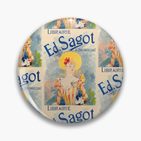 Item preview, Librairie Ed Sagot Cheret 1891 designed and sold by artofuniverse.