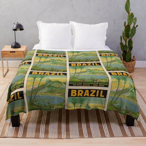 Item preview, Brazil Travel Bureau Rio Vista designed and sold by artofuniverse.