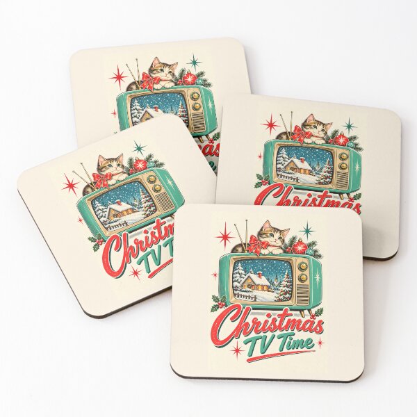 Item preview, Christmas TV Time – Retro Vintage Holiday Nostalgia designed and sold by MetaModel Editions.