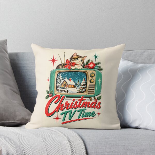 Item preview, Christmas TV Time – Retro Vintage Holiday Nostalgia designed and sold by MetaModel Editions.