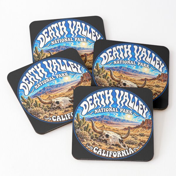 Item preview, Death Valley National Park California Trippy Art Travel designed and sold by TomFrontierArt.