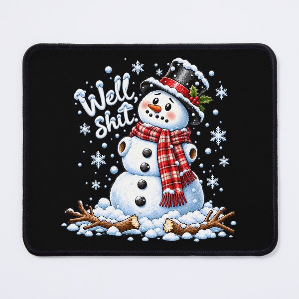Item preview, Well Shit Funny Snowman Christmas Sarcastic Holiday designed and sold by will freed18.