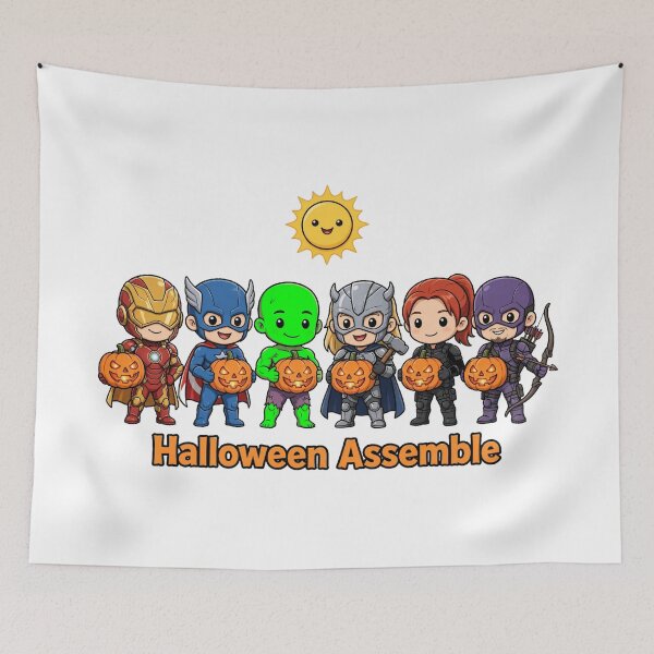 Item preview, Advengers Halloween t-shirt  designed and sold by Omahsales.