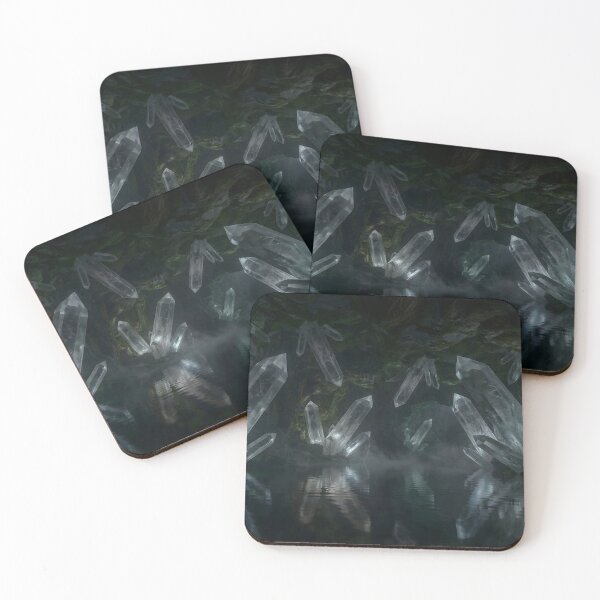 Item preview, Mystical Giant Crystal Cave - Depths of Geological Time designed and sold by conohitoAI-ArtGallery.