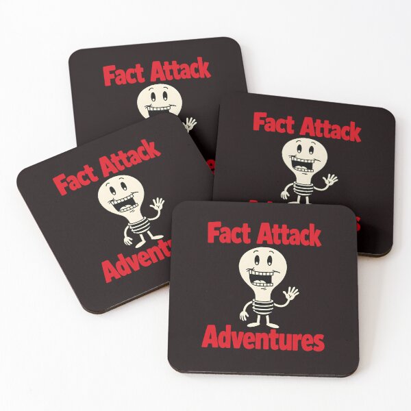Item preview, Fact Attack Adventures Retro Lightbulb Science Teacher designed and sold by ImeldaSparks.