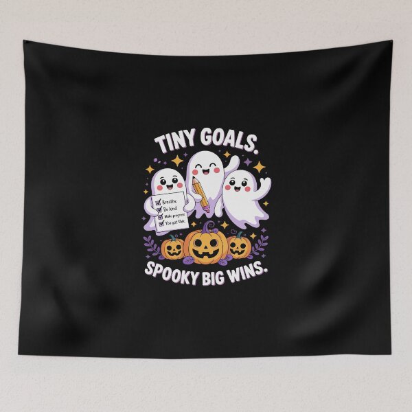 Item preview, Tiny Goals Spooky Big Wins  designed and sold by jkrphoto.
