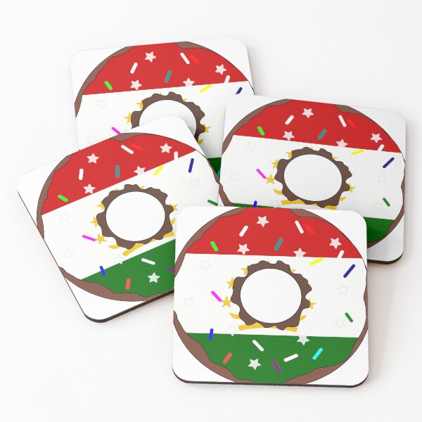 Item preview, Tajikistan Flag Donut – Colorful Sprinkles Country Pride designed and sold by TheIconSmith.