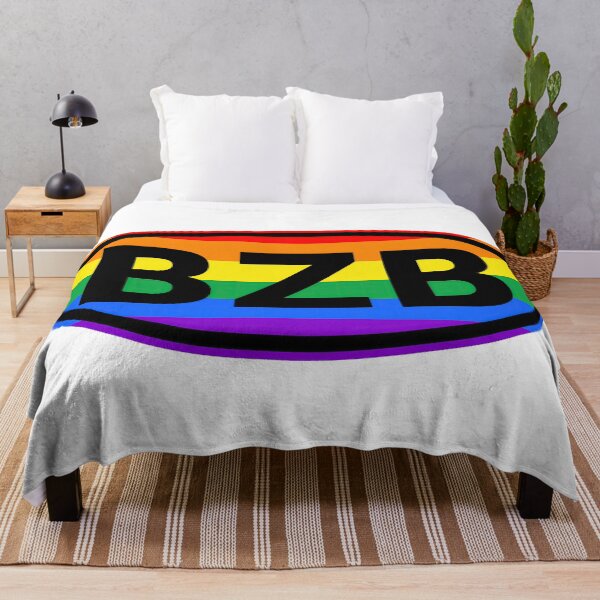 Item preview, Bisbee Arizona BZB Rainbow Pride Oval Sticker – LGBTQ+ Travel designed and sold by NewNomads.