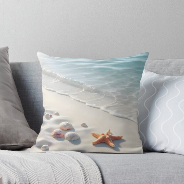 Item preview, Seashells on Tropical White Sand Beach designed and sold by Sybille-Yates.