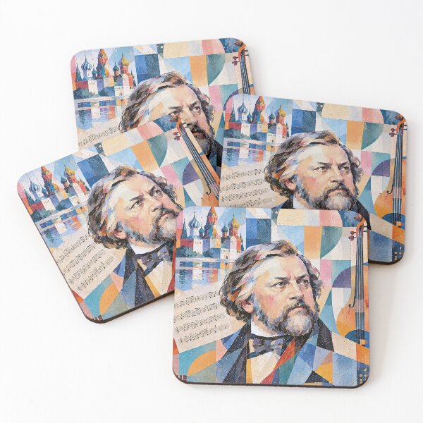 Item preview, Mikhail Glinka Painting – Russian Classical Music Composer designed and sold by GalleryKauffeld.