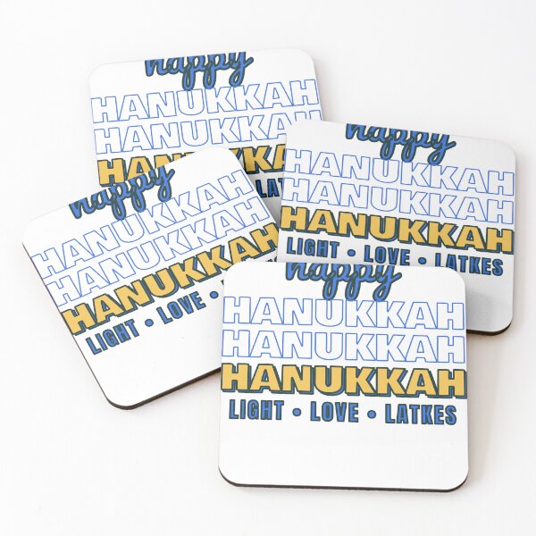 Item preview, Happy Hanukkah Light Love Latkes designed and sold by Saqui901.