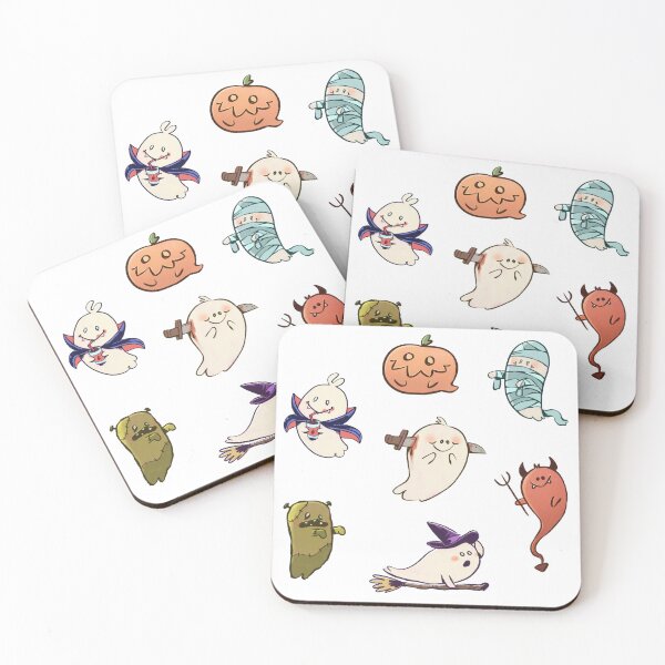 Item preview, Cute Halloween Ghosts – Spooky Little Friends designed and sold by ChiaraAless.