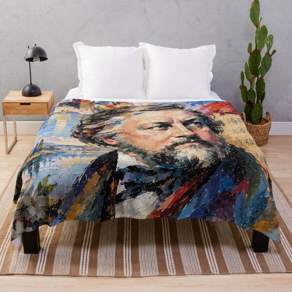 Item preview, Mikhail Glinka Portrait Painting – Father of Russian Classical Music designed and sold by GalleryKauffeld.