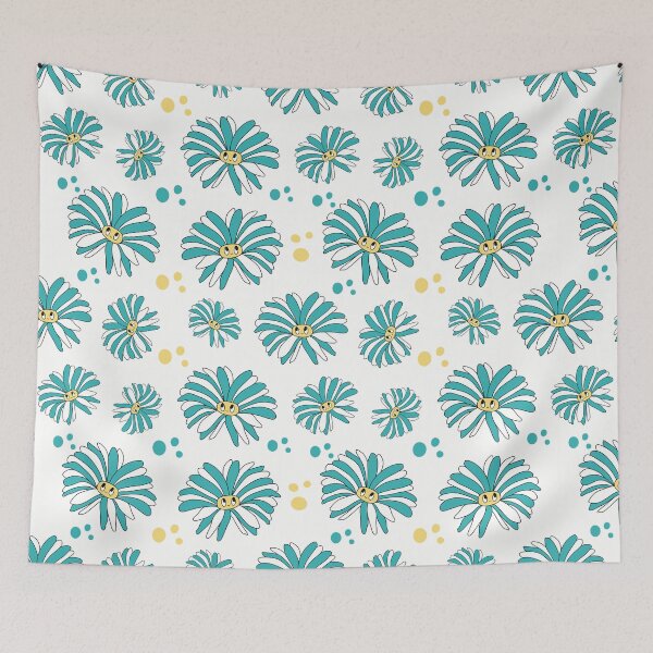 Item preview, Happy Daisy Flower Seamless Pattern designed and sold by IvysCreativityHouse.