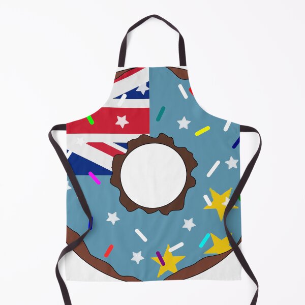 Item preview, Tuvalu Flag Donut – Colorful Sprinkles Country Pride designed and sold by TheIconSmith.