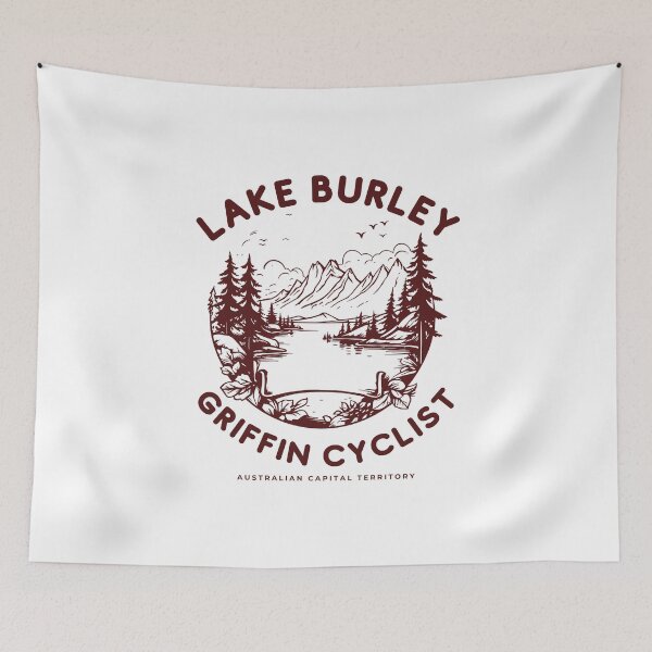 Item preview, Australian Capital Territory : Lake Burley griffin cyclist designed and sold by Peerless-Prime.