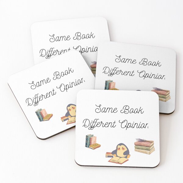 Item preview, Same Book Different Opinions - Cute Reading Penguin & Vintage Books designed and sold by Honey_haze.