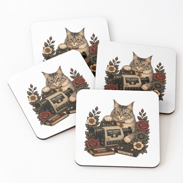 Item preview, Paw Corder Vintage Video Camera designed and sold by Old's Cool Cat Studio.
