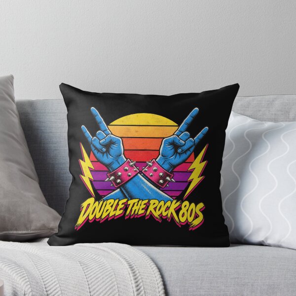 Item preview, Classic Heritage Eighties Rock On Hand Sunset Quotes Humor designed and sold by Aqouiatiqe.