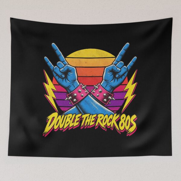 Item preview, Classic Heritage Eighties Rock On Hand Sunset Quotes Humor designed and sold by Aqouiatiqe.