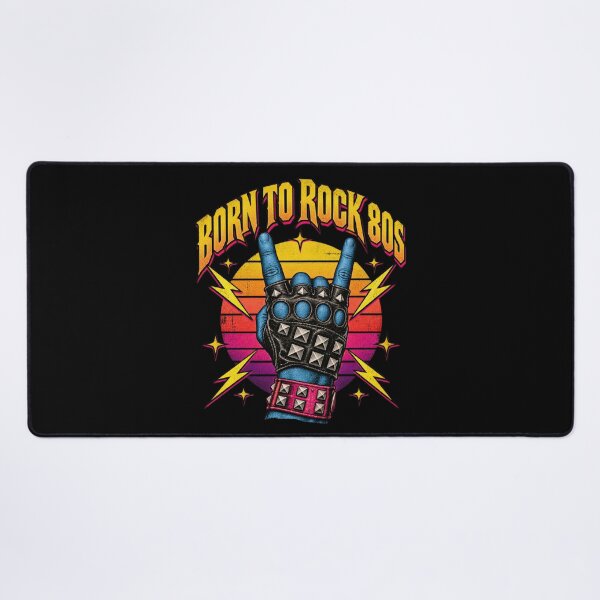 Item preview, Classic Artisan Eighties Rock On Hand Sunset Quotes Humor designed and sold by Aqouiatiqe.