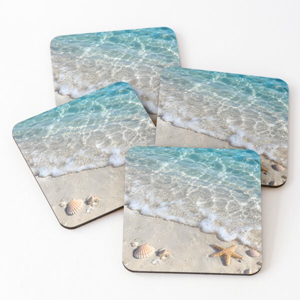 Item preview, Seashells on Tropical White Sand Beach designed and sold by Sybille-Yates.