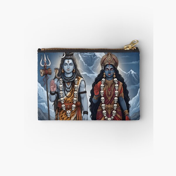 Item preview, Mahakaal Mahakali Divine Blessing Art designed and sold by hutofdesigns.