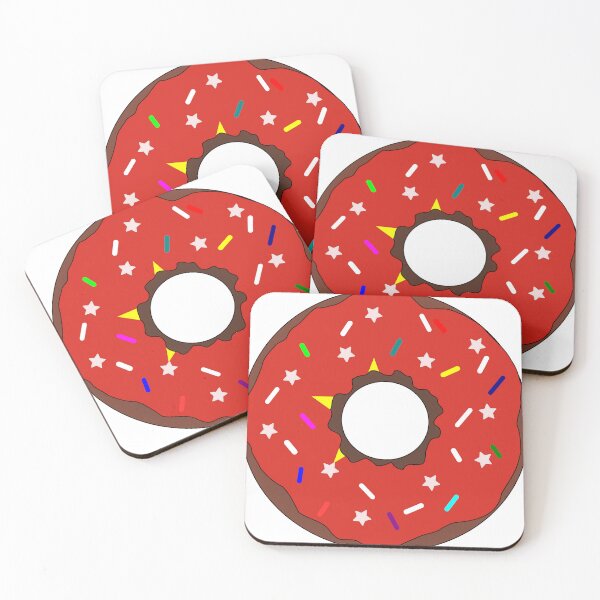 Item preview, Vietnam Flag Donut – Colorful Sprinkles Country Pride designed and sold by TheIconSmith.