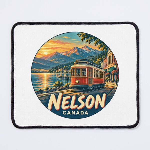 Item preview, Nelson British Columbia: British Columbia Mountain Town designed and sold by CircinusStore.