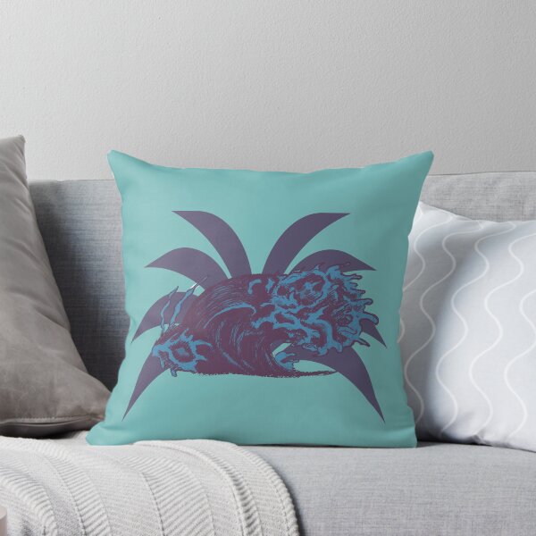 Item preview, Ocean Wave | Geometric Surf Art | Vintage Coastal Illustration designed and sold by Half Mess.