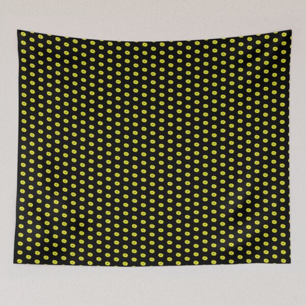 Item preview, Yellow Retro Glazed Sprinkle Donut Design designed and sold by pattern-archive.