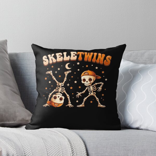 Item preview, Orange Baseball Cap Skeletons Dancing Under Moon and Stars Halloween Artwork designed and sold by ArcaneArtistry.