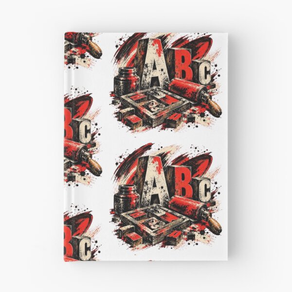 Item preview, Vintage Letterpress Typography Studio designed and sold by ForeverPrintsOK.