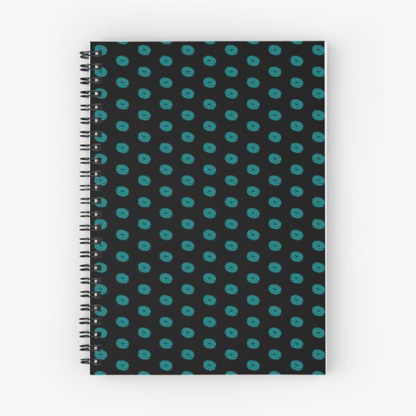 Item preview, Teal Retro Glazed Sprinkle Donut Design designed and sold by pattern-archive.
