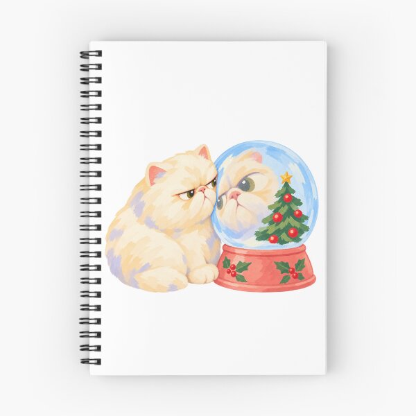 Item preview, Persian Cat and the Unflattering Snow Globe designed and sold by LuxChu.