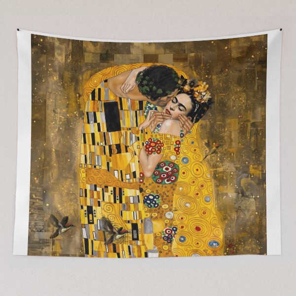 Item preview, The Golden Kiss of Frida designed and sold by Artdavesalzburg.