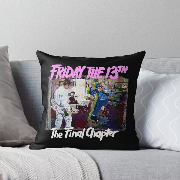 Item preview, Friday The 13th Colorful Slasher Scene Design designed and sold by NikoKoch.