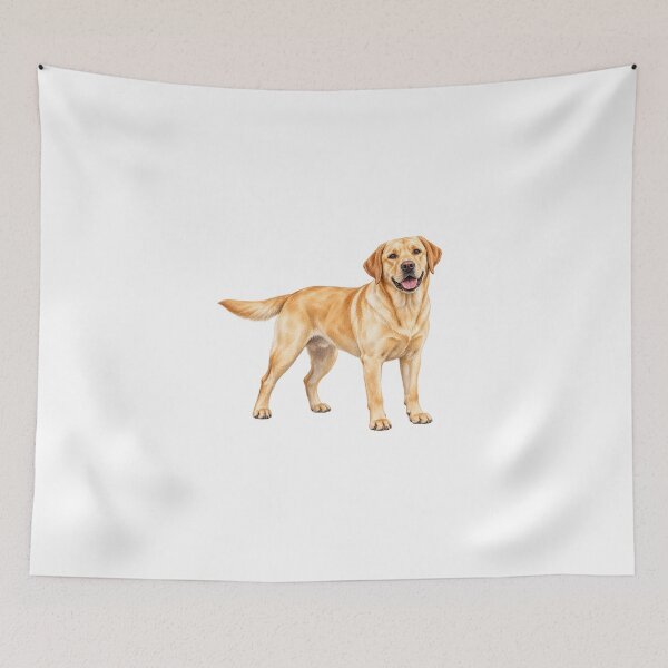 Item preview, Labrador Watercolour Artwork designed and sold by popsloganmerch.