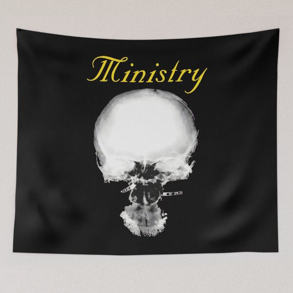 Item preview, Ministryy Band Skull X-Ray designed and sold by PaulaWo.
