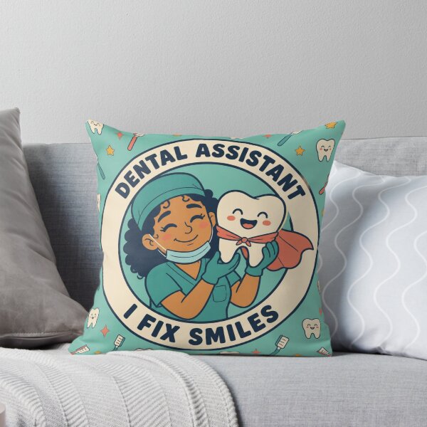 Item preview, Funny Dental Assistant I Fix Smiles Tooth Hero Gift designed and sold by mo-carnival.