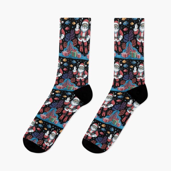 Item preview, Scuba Santa Claus Diving Christmas designed and sold by jkrphoto.